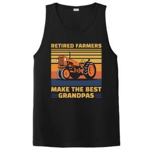 Retired Farmers Make The Best Grandpas Gift PosiCharge Competitor Tank