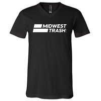 Real Friends Midwest Trash Logo V-Neck T-Shirt