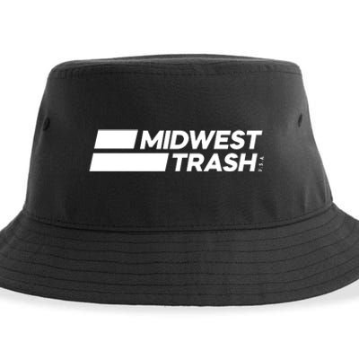 Real Friends Midwest Trash Logo Sustainable Bucket Hat