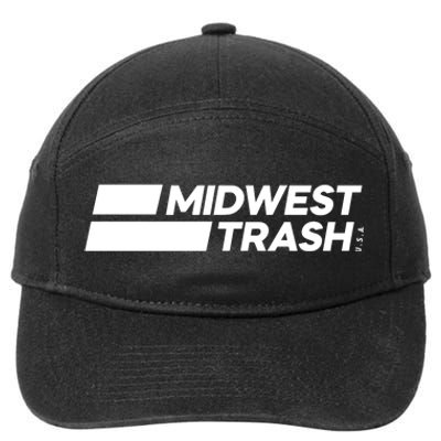 Real Friends Midwest Trash Logo 7-Panel Snapback Hat