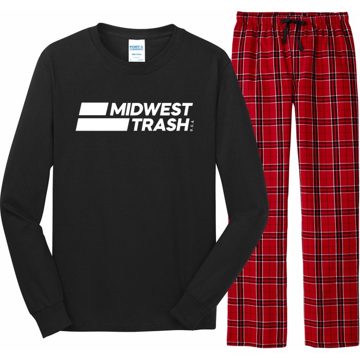 Real Friends Midwest Trash Logo Long Sleeve Pajama Set