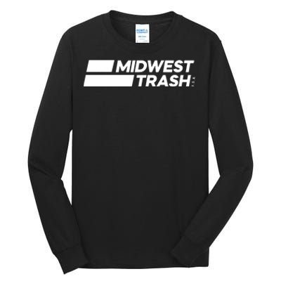 Real Friends Midwest Trash Logo Tall Long Sleeve T-Shirt