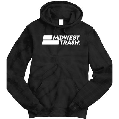 Real Friends Midwest Trash Logo Tie Dye Hoodie