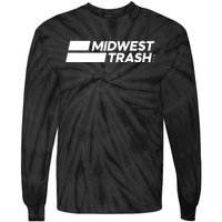 Real Friends Midwest Trash Logo Tie-Dye Long Sleeve Shirt