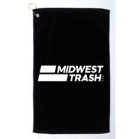 Real Friends Midwest Trash Logo Golf Towel