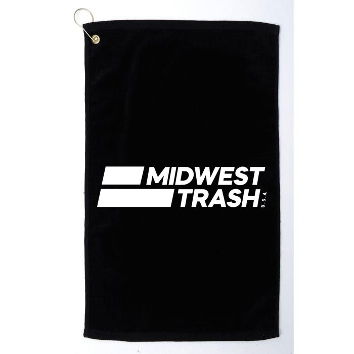 Real Friends Midwest Trash Logo Golf Towel