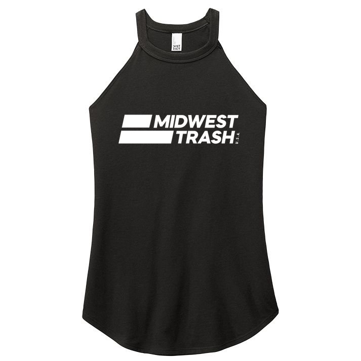 Real Friends Midwest Trash Logo Women's Perfect Tri Rocker Tank
