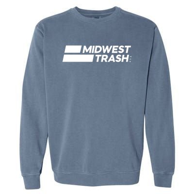 Real Friends Midwest Trash Logo Garment-Dyed Sweatshirt