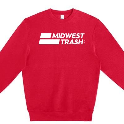 Real Friends Midwest Trash Logo Premium Crewneck Sweatshirt