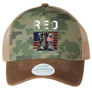 R.E.D Friday Military Remember Everyone Deployed Legacy Tie Dye Trucker Hat