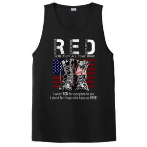 R.E.D Friday Military Remember Everyone Deployed PosiCharge Competitor Tank