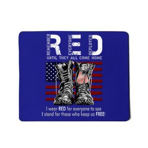 R.E.D Friday Military Remember Everyone Deployed Mousepad