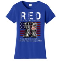 R.E.D Friday Military Remember Everyone Deployed Women's T-Shirt