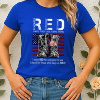 R.E.D Friday Military Remember Everyone Deployed Women's T-Shirt