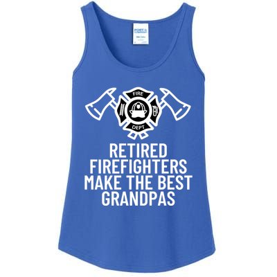 Retired Firefighters Make The Best Grandpas Fire Gift Great Gift Ladies Essential Tank