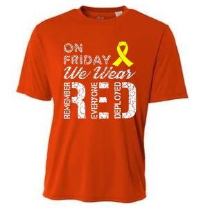 Red Friday Military R.E.D. On Friday We Wear Red Cooling Performance Crew T-Shirt