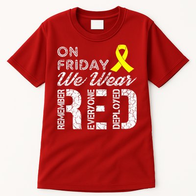Red Friday Military R.E.D. On Friday We Wear Red Tall T-Shirt