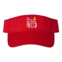 Red Friday Military R.E.D. On Friday We Wear Red Visor
