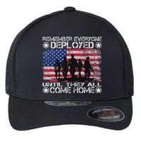 Red Friday Military Remember Everyone Deployed Flexfit Unipanel Trucker Cap