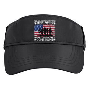 Red Friday Military Remember Everyone Deployed Adult Drive Performance Visor