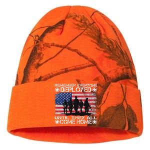 Red Friday Military Remember Everyone Deployed Kati Licensed 12" Camo Beanie