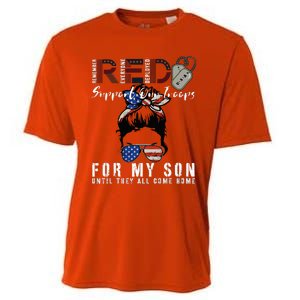 Red Friday Military I Wear Red For My Son Remember Everyone Cooling Performance Crew T-Shirt