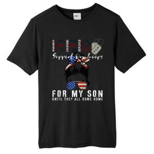 Red Friday Military I Wear Red For My Son Remember Everyone Tall Fusion ChromaSoft Performance T-Shirt