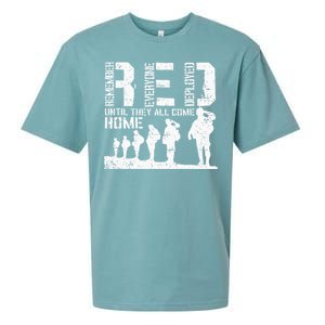 Red Friday Military I wear RED on Fridays Mom Sueded Cloud Jersey T-Shirt