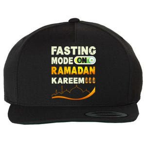 Ramadan Fasting Mode On Happy Ramadan Muslims Holy Month Cool Gift Wool Snapback Cap