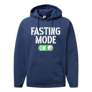 Ramadan Fasting Mode On Intermittent Fasting Activity Attire Cool Gift Performance Fleece Hoodie