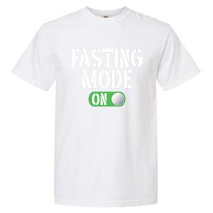 Ramadan Fasting Mode On Intermittent Fasting Activity Attire Cool Gift Garment-Dyed Heavyweight T-Shirt