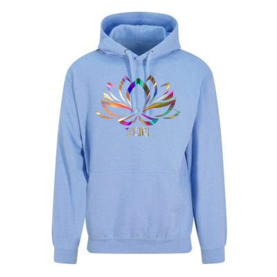 Reiki Filigree Meditation Lotus Flower Unisex Surf Hoodie