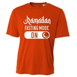 Ramada Fasting Mode On Not Even Water Gift Cooling Performance Crew T-Shirt