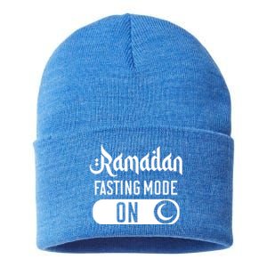 Ramada Fasting Mode On Not Even Water Gift Sustainable Knit Beanie