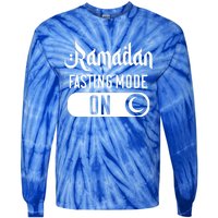 Ramada Fasting Mode On Not Even Water Gift Tie-Dye Long Sleeve Shirt