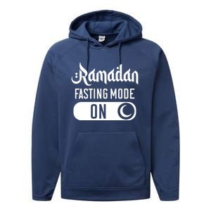 Ramada Fasting Mode On Not Even Water Gift Performance Fleece Hoodie