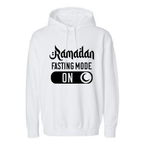 Ramada Fasting Mode On Not Even Water Gift Garment-Dyed Fleece Hoodie