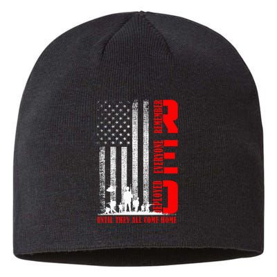 Red Friday Military Remember Erveryone Deployed Sustainable Beanie