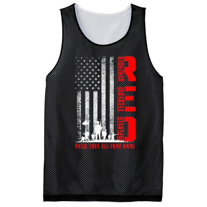 Red Friday Military Remember Erveryone Deployed Mesh Reversible Basketball Jersey Tank