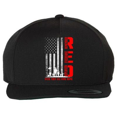 Red Friday Military Remember Erveryone Deployed Wool Snapback Cap