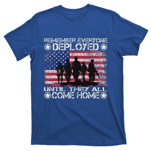 Red Friday Military Remember Everyone Deployed T-Shirt