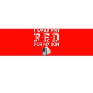 Red Friday Military Mom Gift I Wear Red On Friday For My Son Bumper Sticker