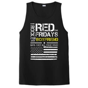 Red Friday Military Girlfriend Wear Red For Boyfriend PosiCharge Competitor Tank