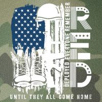 Red Friday Military We Wear Red Support Our Troops US Flag Legacy Tie Dye Trucker Hat