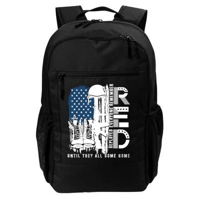Red Friday Military We Wear Red Support Our Troops US Flag Backpack
