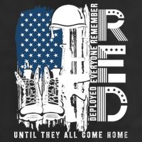 Red Friday Military We Wear Red Support Our Troops US Flag Adult Drive Performance Visor