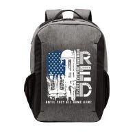 Red Friday Military We Wear Red Support Our Troops US Flag Vector Backpack