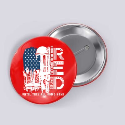 Red Friday Military We Wear Red Support Our Troops US Flag Button