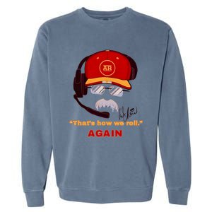 Reid Frozen Mustache Shirts ReidS Frozen Stache Garment-Dyed Sweatshirt