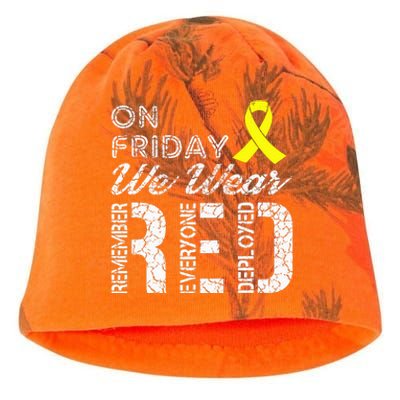 Red Friday Military R.E.D. On Friday We Wear Red Kati - Camo Knit Beanie